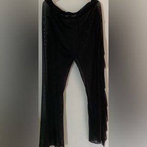 Womens Swim palazzo pants cover up, Size 4XL